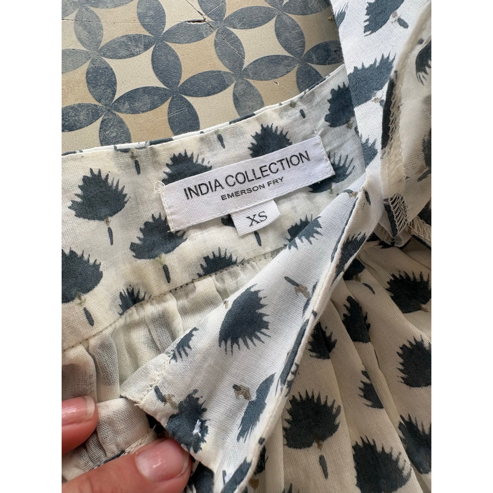 Emerson Fry Adelina Blouse Cleo Organic Xs — image 6 of 8